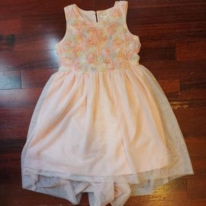 Cat & Jack pink rose dress 10/12